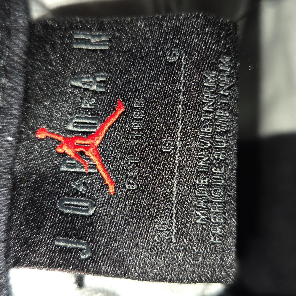 Nike Air Jordan Printed Twill Black Pants Jumpman  HF0045-010 Men's US 36 - Picture 13 of 13